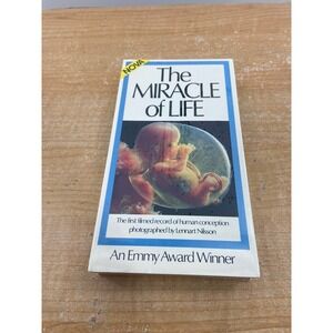NOVA The Miracle of Life VHS 1986 Documentary Lennart Nilsson Emmy Winner PBS